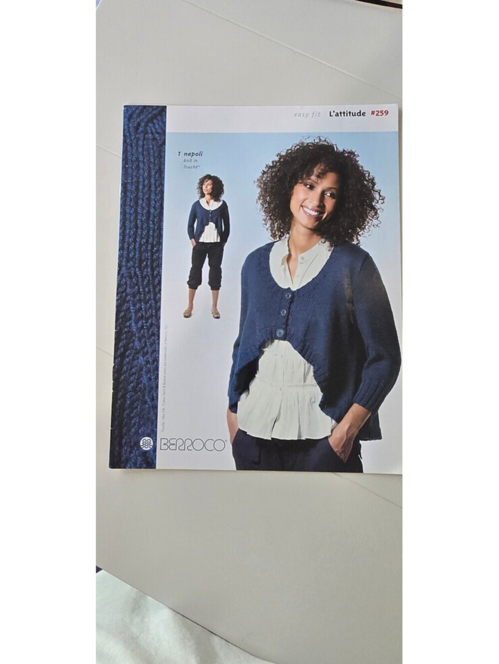 Berroco Latitude Knitting Pattern #259 for Women Sweaters and Cardigans